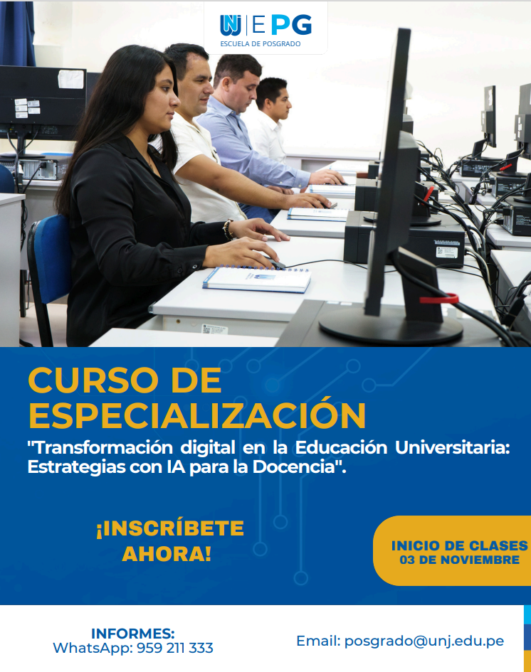 Curso Transformación Digital e IA para la Docencia